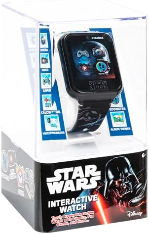 Accutime Star Wars Kids Smartwatch with Obi-Wan Kenobi Design