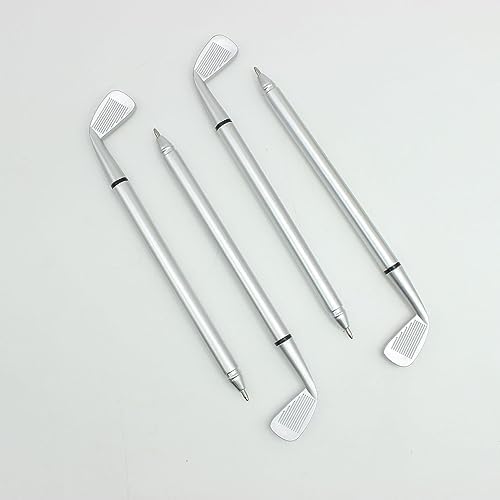 12pcs Mini Golf Club Pens with Black Gel Ink