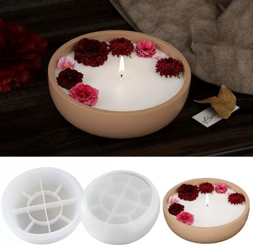 Large 82in Round Silicone Mold for Candle Making and Crafts