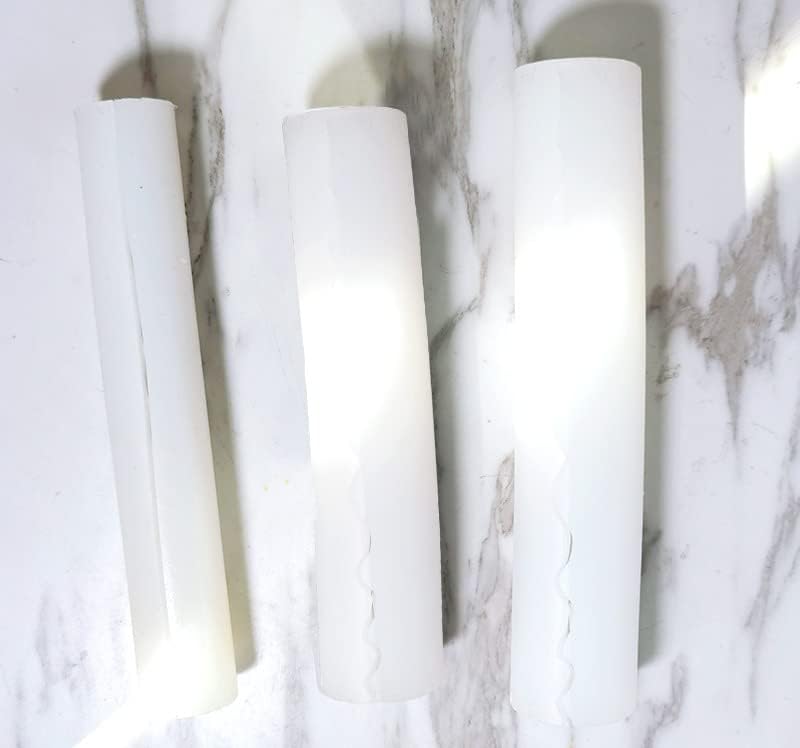3D Twisted Taper Silicone Candle Molds for Crafting