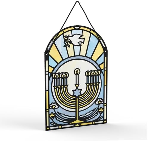 Lovepop Hanukkah Suncatcher Greeting Card