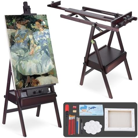 Yokugo H-Frame Easel for Painting and Art