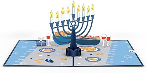 Lovepop Hanukkah Pop-Up Card 5x7 Inches