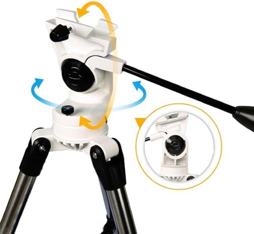Gskyer 600x90mm AZ Refractor Telescope for Adults Astronomy