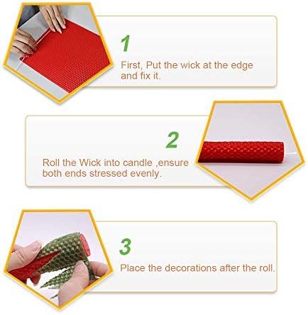 Tafuero Beeswax Candle Making Kit 12pcs Natural 10 x 8