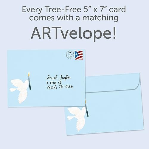 Tree-Free Greetings Hanukkah Card Set