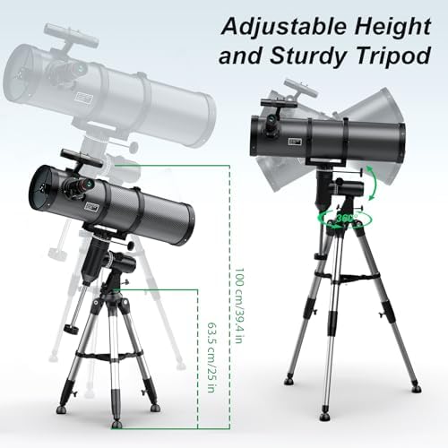 Aurosports 150mm Aperture Reflector Telescope for Astronomy