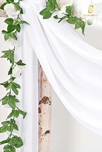 Showgeous Wedding Arch Draping Fabric 4 Panels