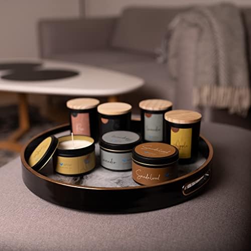SoftOwl Premium Soy Candle Making Kit - Black Edition