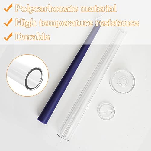 2-Pack Classic Tall Taper Candle Mold for Candle Making