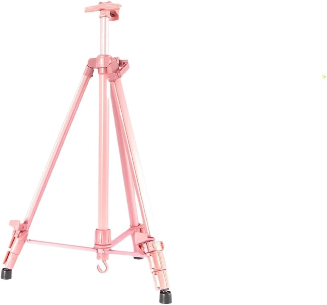 Pink Adjustable Art Easel Stand for Painting and Display