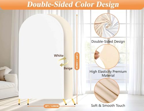 Cosilyt 72FT Adjustable Arch Backdrop Stand Set