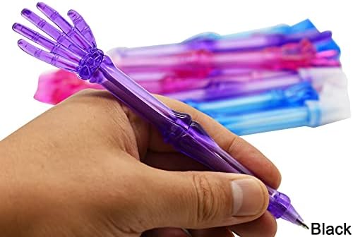 Maydahui 12 Piece Halloween Bone Shaped Ballpoint Pen Set