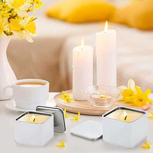 AVLA 24-Pack Candle Tins with Lids for DIY Projects