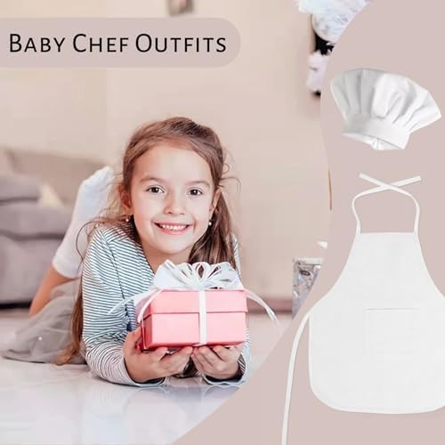 AMOR PRESENT 2-Piece Baby Chef Costume Set