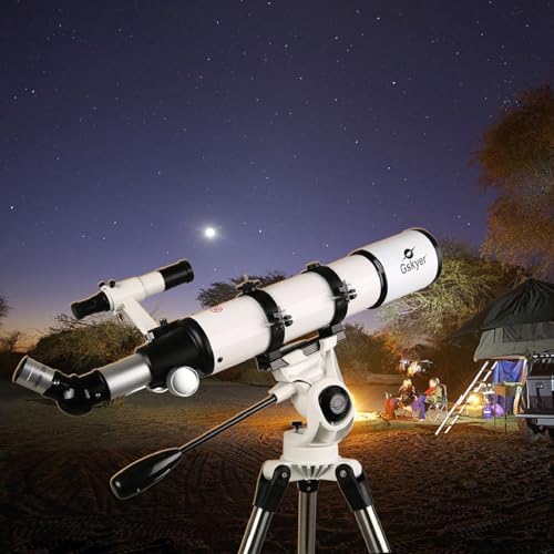 Gskyer 600x90mm AZ Refractor Telescope for Adults Astronomy