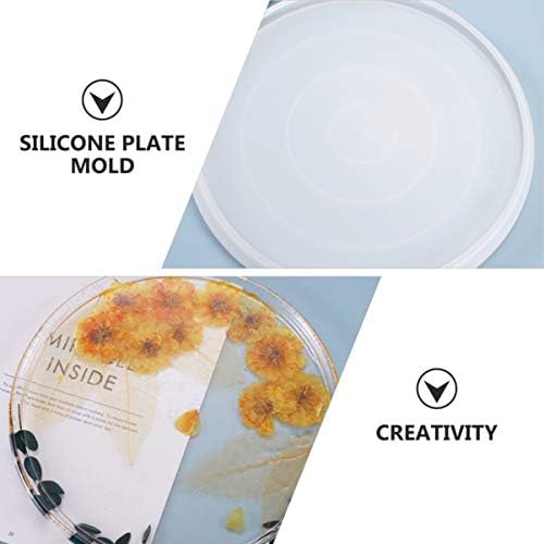 ARTIBETTER 10 Inch Round Resin Coaster Mold