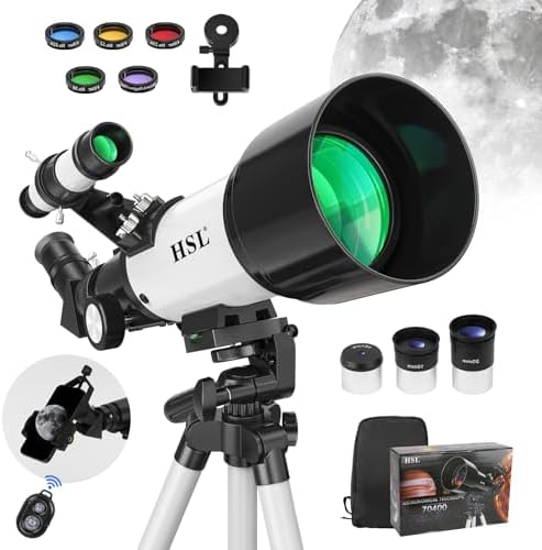 HSL70400 Kids Astronomy Telescope with 70mm Aperture
