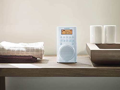 Sangean SG-100 Waterproof Shower Radio with Weather Alert