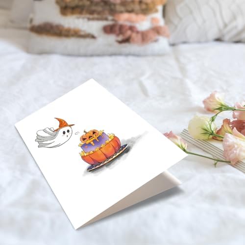 Cute Halloween Birthday Card for Him Her