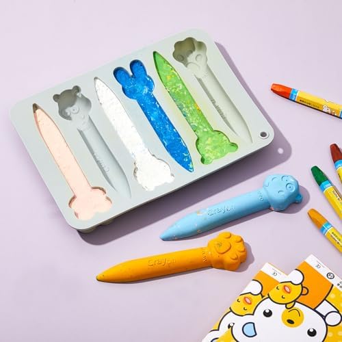 Tessco For You 4 Pack Assorted Crayon Molds