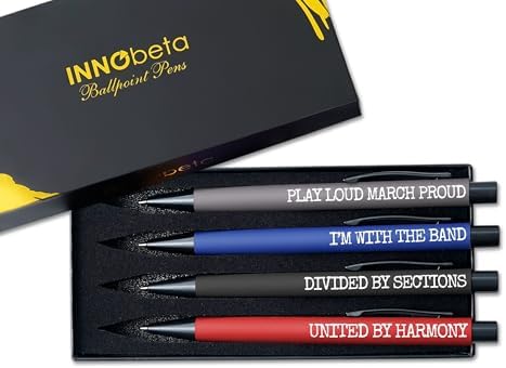 InnoBeta Marching Band Pen Set of 4