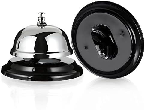QTLCOHD 12 Pack Call Bell 335 Inch Diameter Metal Anti-Rust