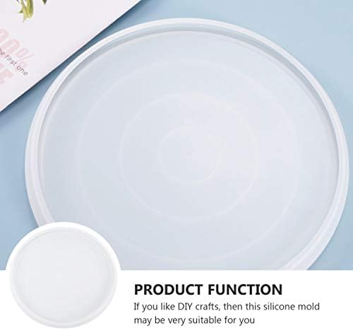 ARTIBETTER 10 Inch Round Resin Coaster Mold