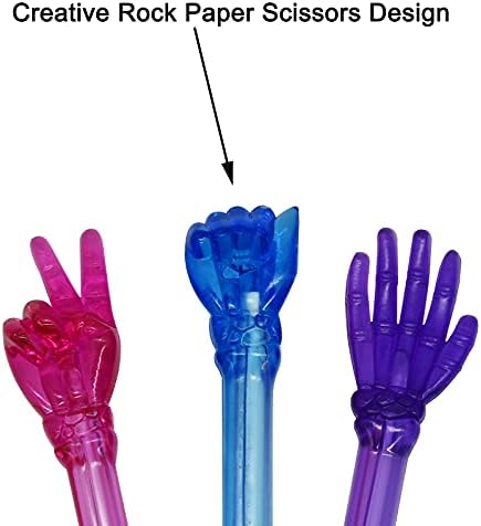 Maydahui 12 Piece Halloween Bone Shaped Ballpoint Pen Set