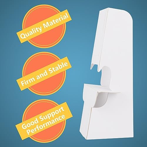 SHUESS 100 Pack 7 Inch Self Adhesive Cardboard Easel Backs