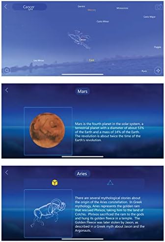 National Geographic 70mm Refractor Telescope with Astronomy App and Adjustable Tripod
