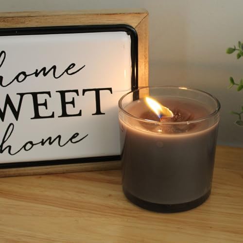 Darware 16oz Clear Glass Candle Jars with Metal Lids 4-Pack