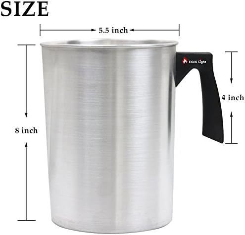 EricX Light Candle Making Pouring Pot 4 Pounds 1