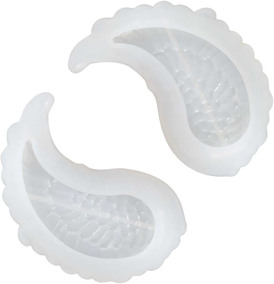 Angel Wing Trinket Dish Epoxy Resin Silicone Molds 2-Count