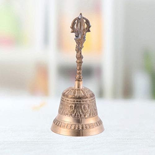 EXCEART Brass Hand Bell for Wedding and Event Use