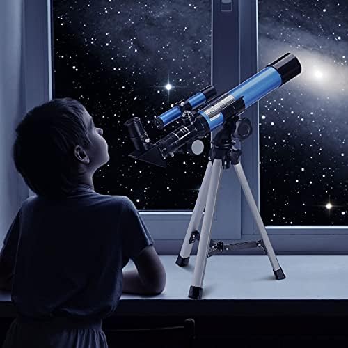 AOMEKIE 40400 Telescope with Tripod and Eyepieces for Astronomy Beginners