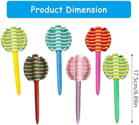 6PCS Decompression Spinner Ballpoint Pen for Stress Relief and Fun Gifts