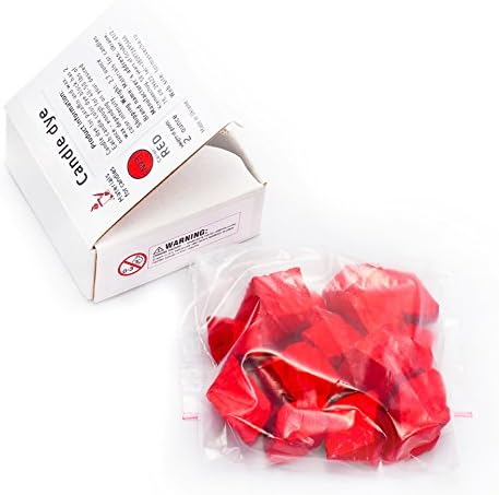 Red Candle Dye 2oz Blocks for Soy Candle Making