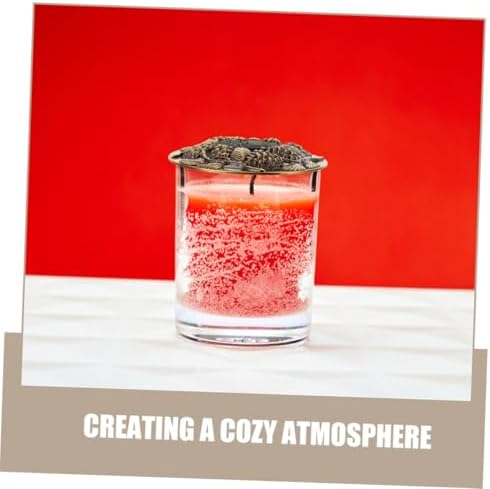 NUOBESTY 2pcs Hollow Aroma Lid Covers for Candles