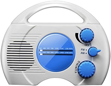 Etiger AM FM Waterproof Hanging Shower Radio