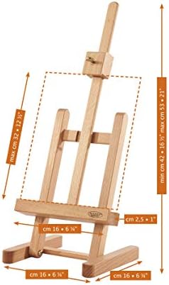 Mabef M16 Studio Mini Easel for Art Displays
