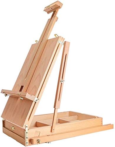 Large Adjustable Artist Easel with Drawer and Stand