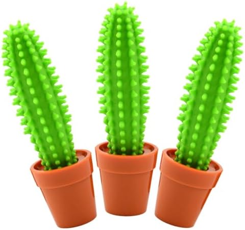 Cactus Bonsai Shaped Ballpoint Pens 3 Pack