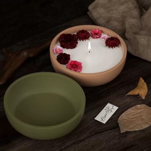 Large 82in Round Silicone Mold for Candle Making and Crafts