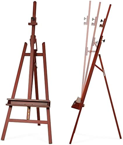 VISWIN Adjustable Inclinable A-Frame Easel Stand for Painting and Display