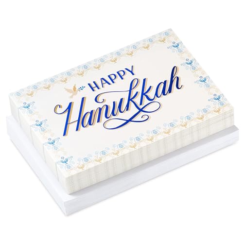 Hallmark Tree of Life Hanukkah Cards 40 Pack