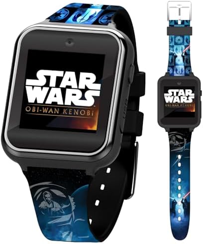 Accutime Star Wars Kids Smartwatch with Obi-Wan Kenobi Design