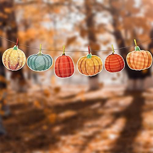 54Pcs Pumpkin Cutouts Fall Decorations