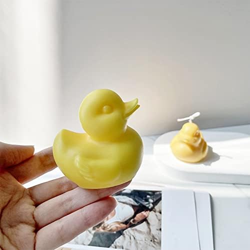 ZAKVOOR 3D Duck Candle Silicone Mold for DIY Crafts