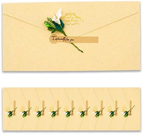 Fancy Vintage Envelopes With Greeting Cards 10pcs
